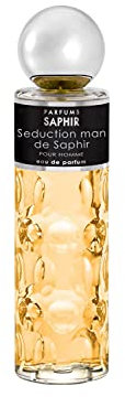 PARFUMS SAPHIR Seduction Man - Eau de Parfum con vaporizador para Hombre - 200 ml