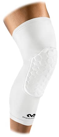 McDavid Teflx - Scaldamuscoli per gambe, misura piccola, colore: Bianco