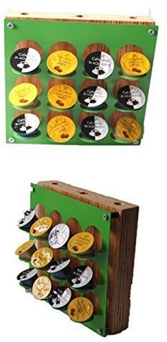design kapselständer passend für Kaffee-Kapselhalter für Expressi und Tchibo grün