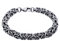 JadeAngel Herren und Damen Titan Edelstahl Königskette Armband 8 mm Breite (18,5 cm)