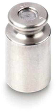 Kern 347-05 Einzelgewicht, Knopfform, Messing feingedreht, 1 Stück