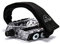 Restrap Strap Diagonal Straps Black Fahrradzubehör Unisex Erwachsene, Schwarz