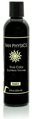 Tan Physics True Colour Sunless Tanner 240ml with 5 FREE pairs of application gloves