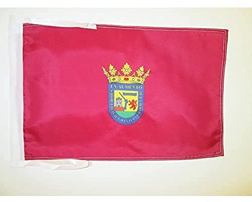 AZ FLAG - Drapeau Province d'Alava - 45x30 cm - Pavillon Alava Au Pays Basque 100% Polyester avec Deux Cordelettes - 20g