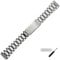 MARBURGER Uhrenarmband 18mm Edelstahl Silber - Werkzeug Montage Set 86201110020