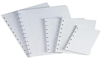 ATOMA Notizbuchsystem - Nachfüllpack - A4 - weiß - Liniert