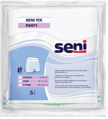 Seni Fix Panty - Gr. Medium - Netzhosen und Fixierhosen zur Fixierung von Inkontinenzvorlagen