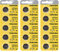 Toshiba CR1616 3 Volt Lithium Coin Battery 15 Cells