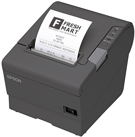 Epson TM-T88V (833) - Impresora térmica de Recibos, Color Negro