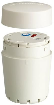 BASE Y TAPA CON/ZUMBADOR 24V BLANCO