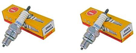 YAMAHA XV 125-240 VIRAGO-97/05- LOT 2 BOUGIES CR6HSA NGK
