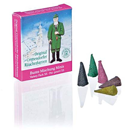 Original Crottendorfer Räucherkerzen Bunte Mischung Minis