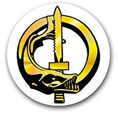 Aufkleber/Sticker Fremdenlegion Taucher Barakuda Fisch Einheit 7x7cm A2408