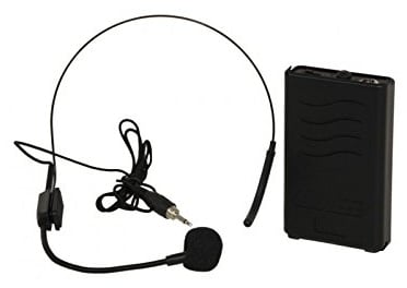 Ibiza Kabelloses Headset-Mikrofon, 203,5 MHz