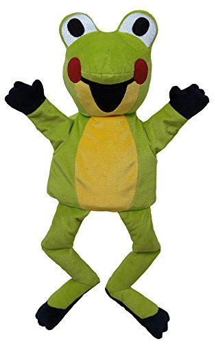 Maulwurf - Frosch 37 cm, Handpuppe