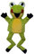 Maulwurf - Frosch 37 cm, Handpuppe