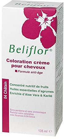 Beliflor Coloration Crème Châtain N°4 135 ml