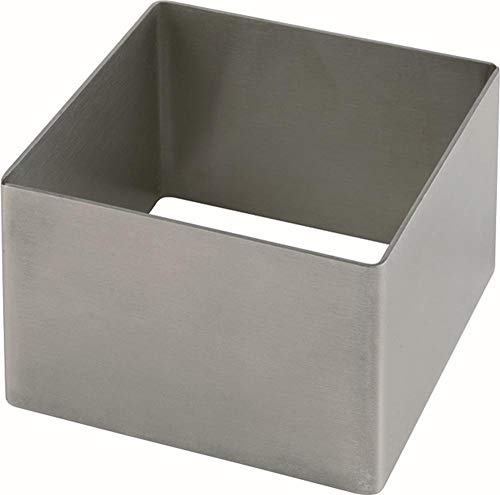 APS 94 Edelstahl Mousse Ring nahtlos, Ø 12 x 4.5 cm