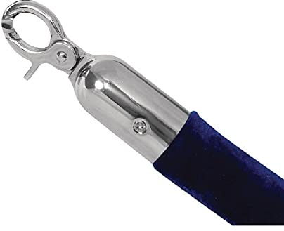 Bolero Blau Seil Barriere System 1500 x 32 mm Crowd Control Trennwand Pfosten