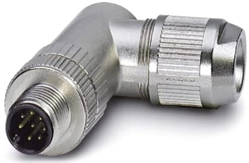 PHOENIX CONTACT SACC-M12MR-8Q SH Datensteckverbinder, 8-Polig, Stecker Gewinkelt M12, A Kodierung, 4mm-8mm Kabelaußendurchmesser