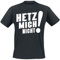 Sascha Grammel - T-Shirt - Hetz Mich Nicht! - Schwarz - S