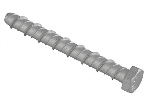 Forgefix Lightning Bolts Concrete Bolts Hex | M12 x 100mm | Elementech Coated | Box 50
