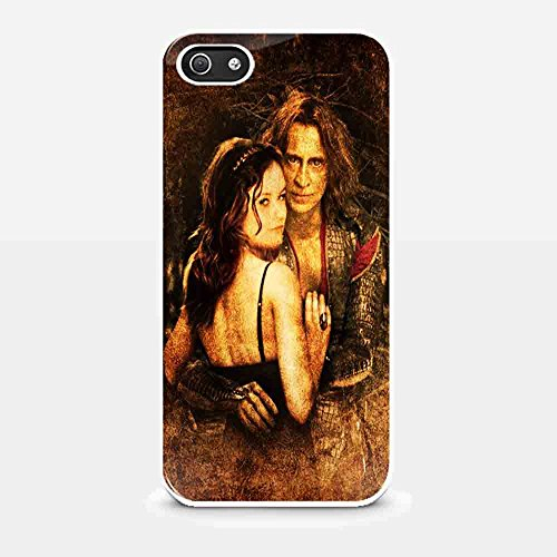 iPhone 5S Case, iPhone 5S Cases - Protective Slim Fit Soft Cover Case for iPhone 5/5s Once Upon A Time Season 5 Comic Con Poster Soft Case Cover White Skin Protective Case for iPhone 5/5S