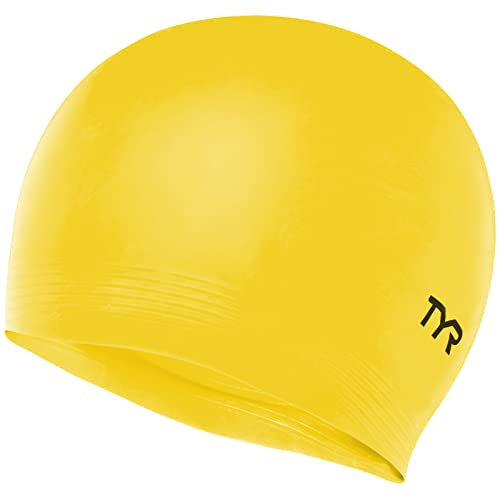 TYR Latex-Badekappe für Erwachsene für Damen und Herren, Trainings- und Freizeit-Badekappe mit strapazierfähiger Latex-Konstruktion, hydrodynamische Passform