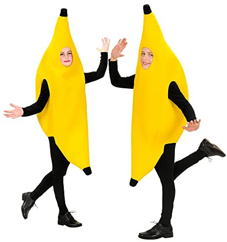 W WIDMANN MILANO Party Fashion - Kinderkostüm Banane, Pflanze, Faschingskostüme