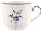 Villeroy und Boch Vieux Luxembourg Tasse, 350 ml, Premium Porzellan, Weiß/Blau