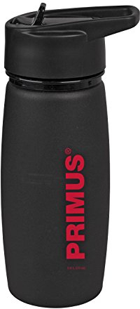 Primus Trinkflasche Edelstahl Sport, Schwarz, 0.6 Liter, 1494920