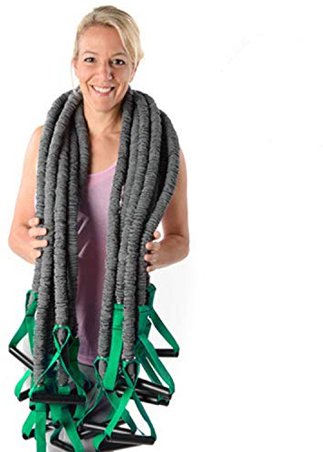 10 x Dittmann Premium Body Tube Fitnessband Gymnastikband Expander mittel/grün