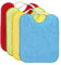 Ti TIN | 4er Pack wasserdichte Baby-Lätzchen mit Gummiverschluss 90% Baumwolle 10% Polyester mit Vinyl-Futter | 4er Pack Lätzchen für Babys ab 1 Jahr, 27x33 cm