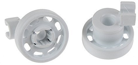 First4Spares Replacement Upper Basket Wheels for Hotpoint Dishwashers (Pack of 2)