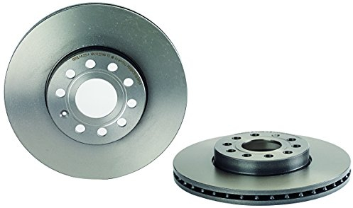 Brembo 09.9145.11 Vordere Bremsscheibe mit UV Lackierung, Anzahl 2, black