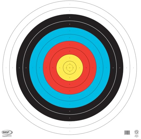 Maple Leaf Press Nasp Waterproof Target (25 Pack), Assorted, 80cm