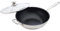 Swiss Diamond SDP31032ic Prestige Clad-Wok mit Deckel, 7,9 l (12,5 Zoll), 18-10 Stahl, Grau