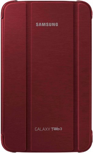 SAMSUNG EF-BT310BREGWW - Funda para Tablet Galaxy Tab 3 8 (3 Posiciones), Rojo