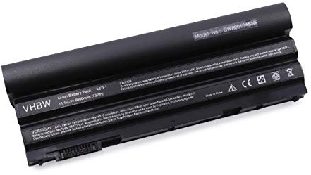 vhbw 1x Akku kompatibel mit Dell Inspiron 17R Special Edition | 17R SE 7720, 15R SE 7520 Notebook (6600 mAh, 11,1 V, Li-Ion)