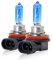 WinPower H9 Halogen Scheinwerferlampen 100W 5000k Warmweiß Lampe 12V Auto Nebellichter Seitenlicht DRL Birne, 2 Stücke