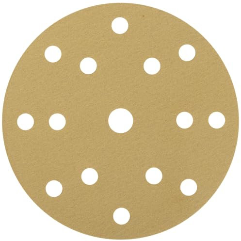 NTools HMF 7 Disque abrasif 150mm avec 15 Trous, Grain 240 | Disque poncage 150mm pour ponceuses excentriques avec ⌀ de plateau de ponçage 150 mm | Grain 240 | 10 pièces
