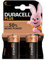 Duracell - Blister 2 unidades batería media linterna c