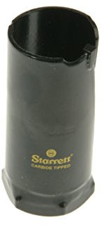 Starrett Tungsten Carbide Tipped Holesaw - MPH68MM Multi Purpose Cut TCT Hole Saw Cutter - For Wood MDF Plastics Ceramic Wall Tiles - 68mm