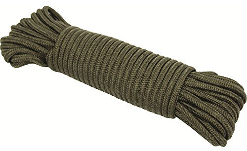 5mm Purlon Rope 15m Olive 50ft Utility Rope
