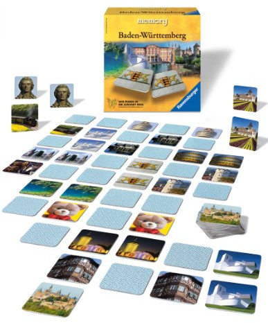 Ravensburger 26570 - Baden - Württemberg Memory