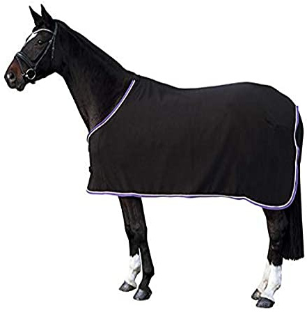 PFIFF Fleecedecke Hennes, schwarz 95cm