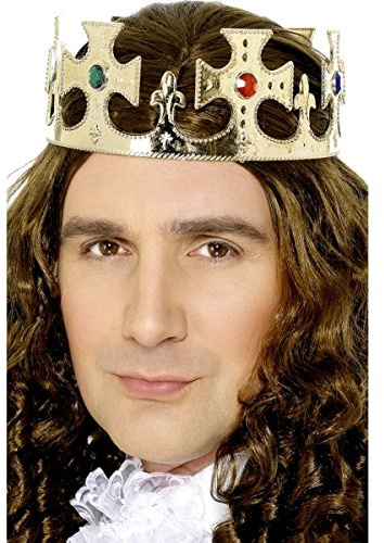 Vegaoo Gold crown for men