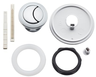 Ideal Standard EV343AA Short Ratchet Push Button Pack, Chrome