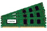 Crucial CT3KIT51272BB1339 12GB DDR3 1333MHz ECC Memory Module - Memory Modules (DDR3, 3 x 4GB)
