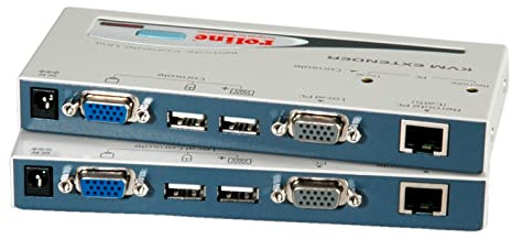 ROLINE Smart KVM Verlängerung über RJ-45, VGA, USB